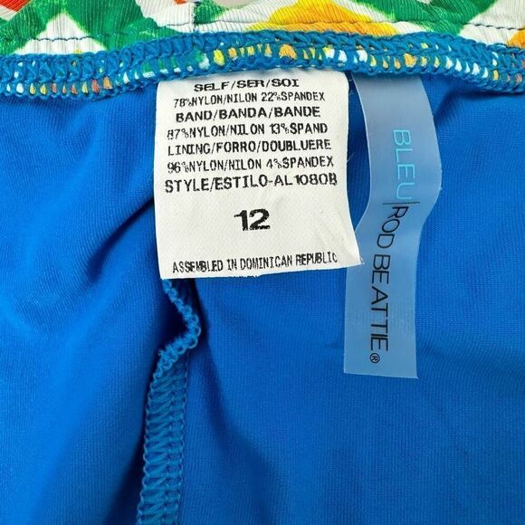 Bleu Rod Beattie Size 12 Chevron Banded Bikini Bottom NWOT - Picture 6 of 6